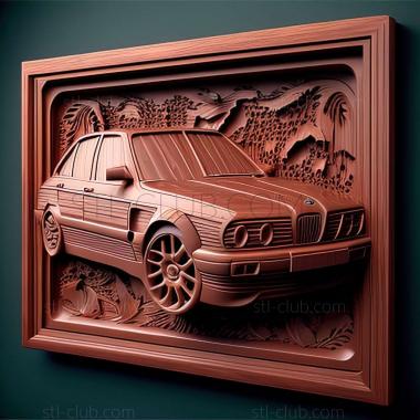 3D модель BMW E39 (STL)